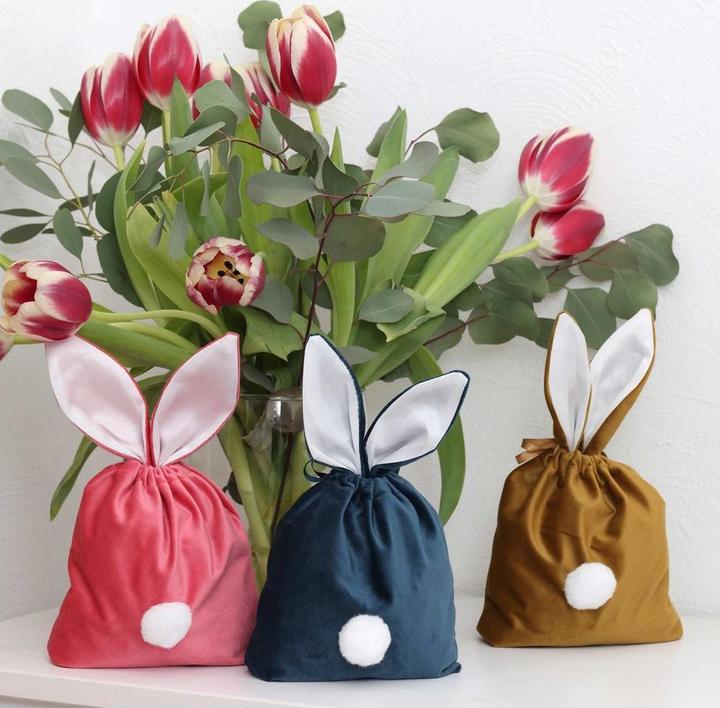 Produktbild Papierdrachen Stoffsäckchen (Geschenktüte, 4 x)