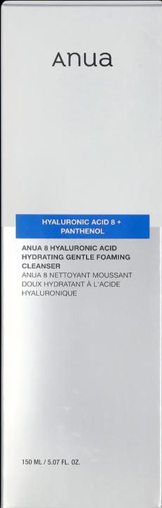 Actual product image Anua - 8 Hyaluronic Acid Hydrating Gentle Foaming Cleanser - 150 ml (Foam, 150 ml)