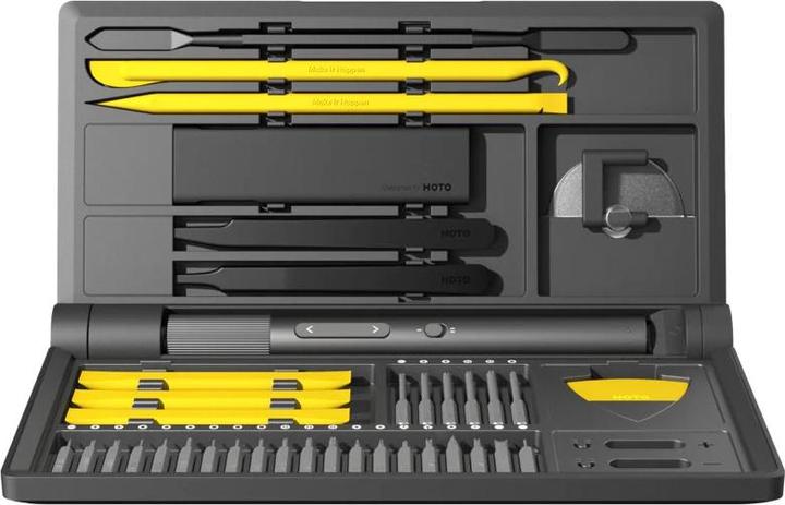 Productafbeelding Hoto Precisie schroevendraaierset pro QWLSD012 + elektronica reparatieset