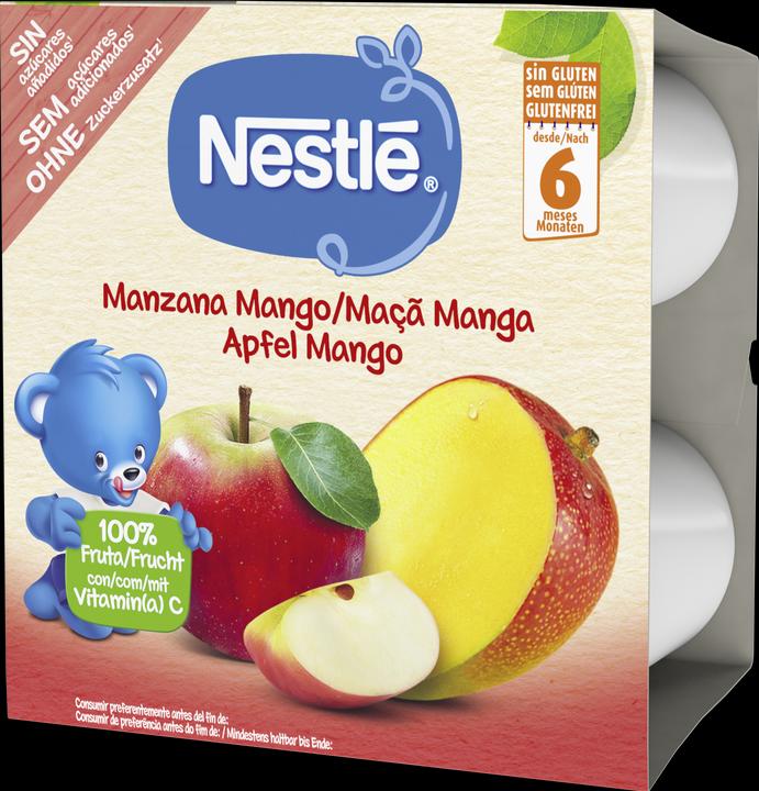 Immagine prodotto Nestlé Composta di mele e mango, dopo 6 mesi (425 g)