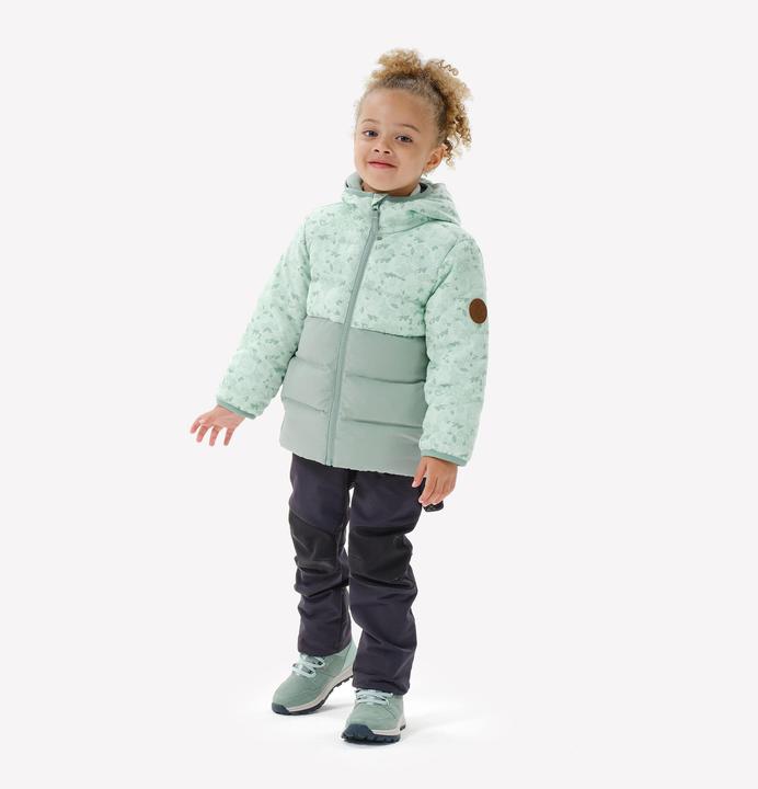 Produktbild Quechua Winterjacke Kleinkinder Gr. 92–116 Wandern - NH500 grün (122)