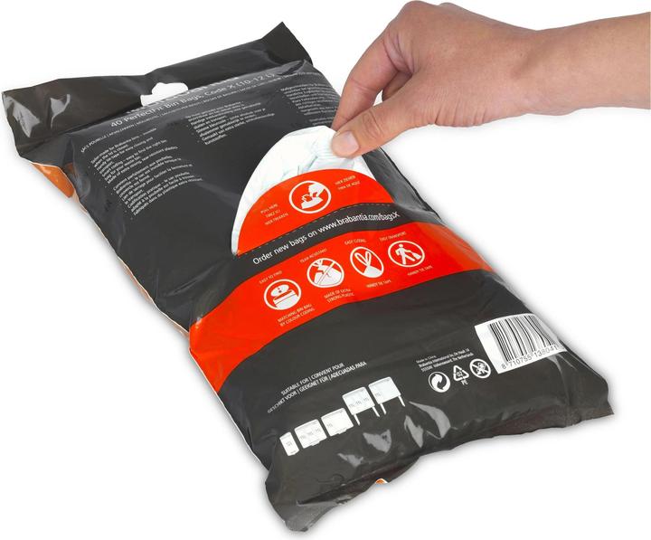 Actual product image Brabantia PerfectFit Bags (40 x, 12 l)