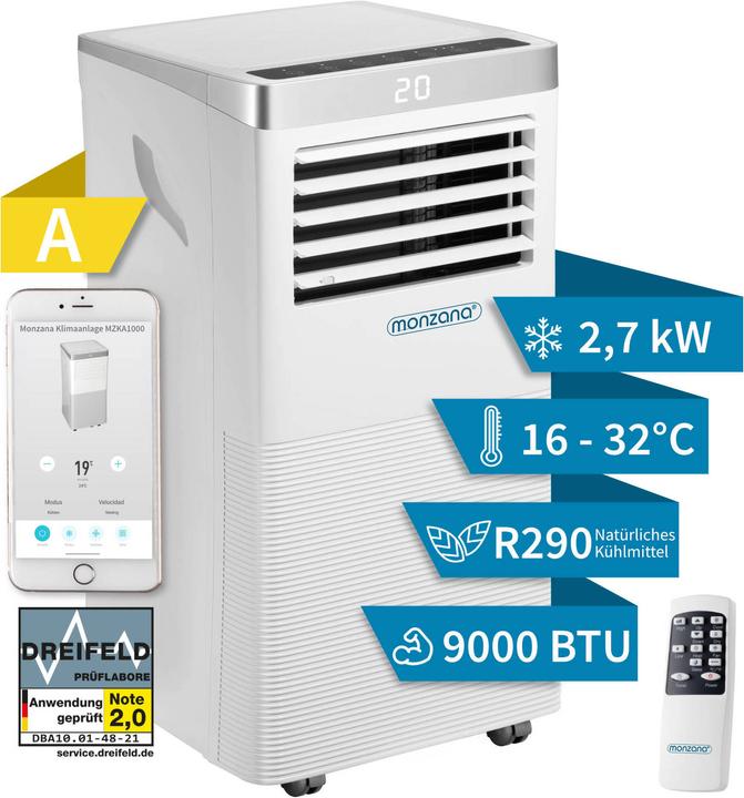 Actual product image Monzana MZKA1000 (9000 BTU/h)