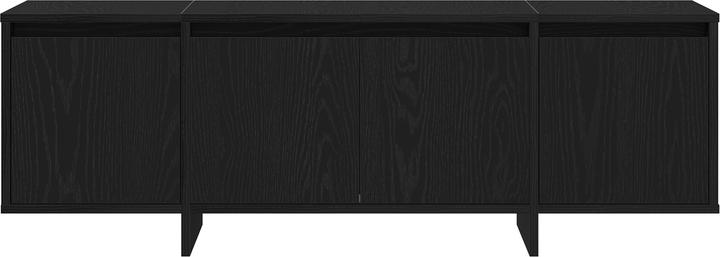 Image du produit VidaXL Meuble TV Chêne noir 120x30x40,5 cm Bois composite (120 x 30 x 40.5 cm)