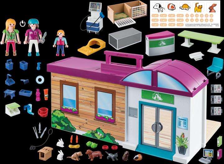 Image du produit Playmobil Clinique des animaux de compagnie (70146, Playmobil City Life)