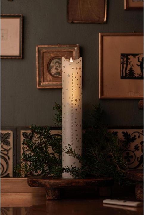 Produktbild Sirius LED-Kerzen Advent Calendar silber (1 x)
