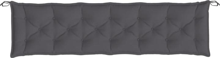 Image du produit VidaXL Coussins de banc de jardin 2 pcs. O x tissu ford (200 x 50 x 7 cm)