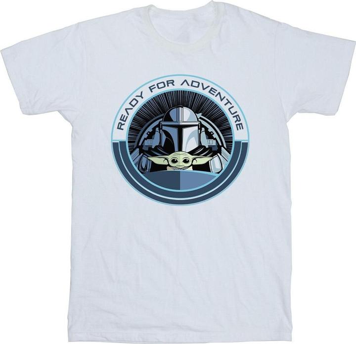 Produktbild Star Wars The Mandalorian Grogu Ready For Adventure TShirt (S)