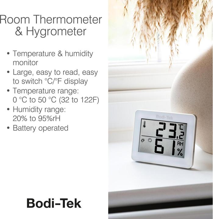 Actual product image Bodi-Tek Weather station BT-HGTH
