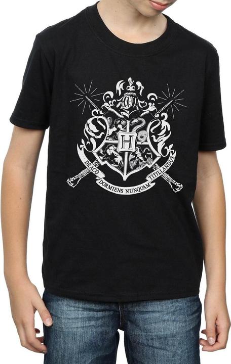 Image du produit - T-shirt HOGWARTS BADGE WANDS - Garçon (152, 158)