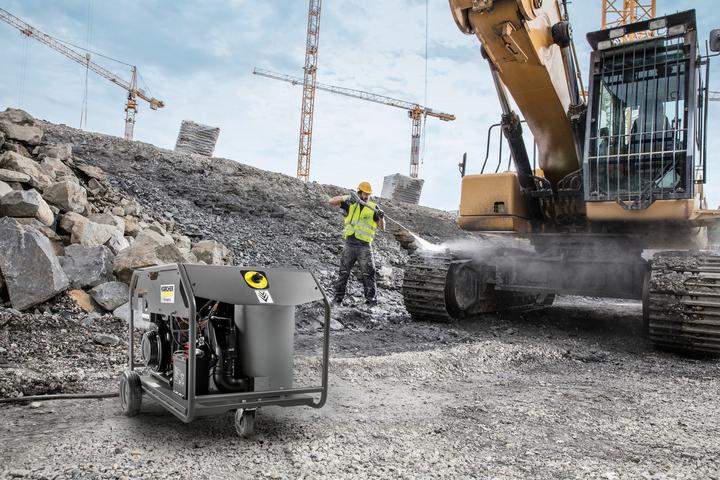 Actual product image Kärcher high-pressure cleaner HDS 8/20 De hot water with combustion engine (Diesel operation)