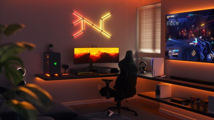 Actual product image Nanoleaf Lines (RGBW, 252 cm, Indoor)