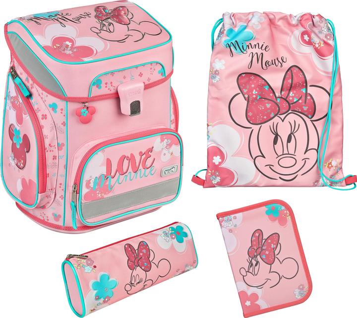Produktbild Scooli Schulthek-Set EasyFit MIUX8255 Minnie Mouse 5-teilig (18 l)