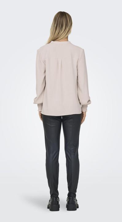 Produktbild Only Normal geschnitten Rundhals Gesmokte Ärmelbündchen Voluminöser Armschnitt Top Top (XL)