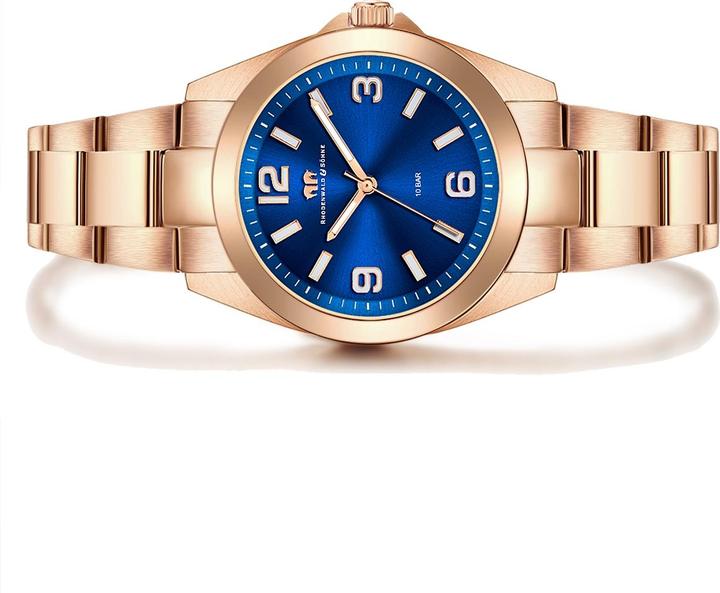Image du produit Montre à quartz femme Majestia en acier inoxydable or rose - 32442 (Montre analogique, 37.50 mm)