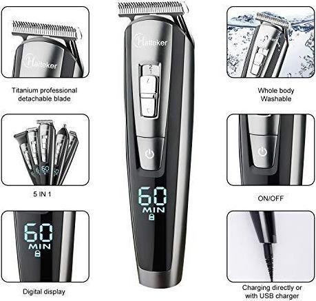 Actual product image Hatteker Beard trimmer