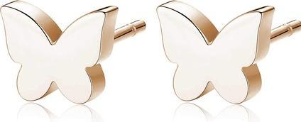 Produktbild Sagapo S'AgapÃµ - Beautiful bronze butterflies earrings CLICK SCK157