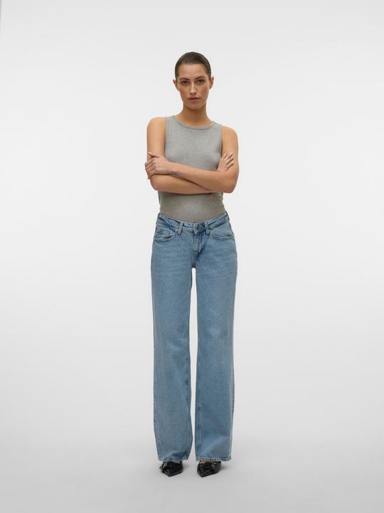Produktbild Vero Moda VMVANESSA Niedrige Taille Weiter Beinschnitt Jeans Weit geschnitten (25)