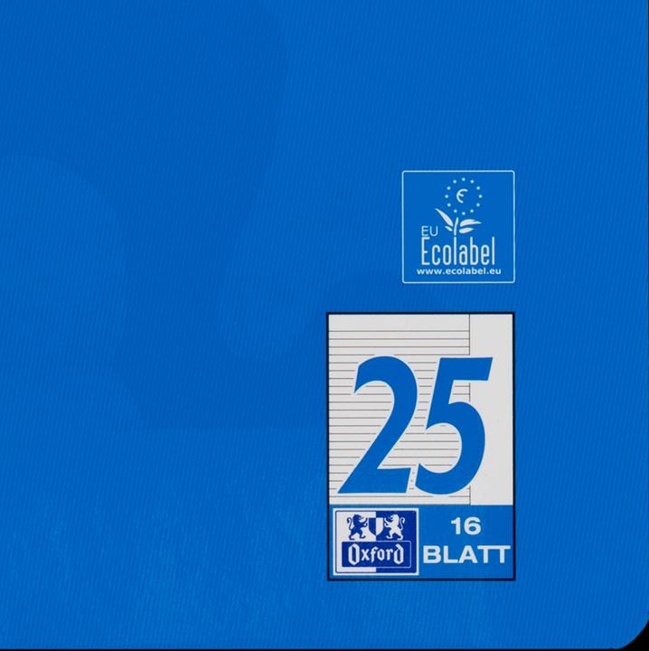Image du produit Oxford Cahier d'école, A4, linéature 25 (A4, À rayures)