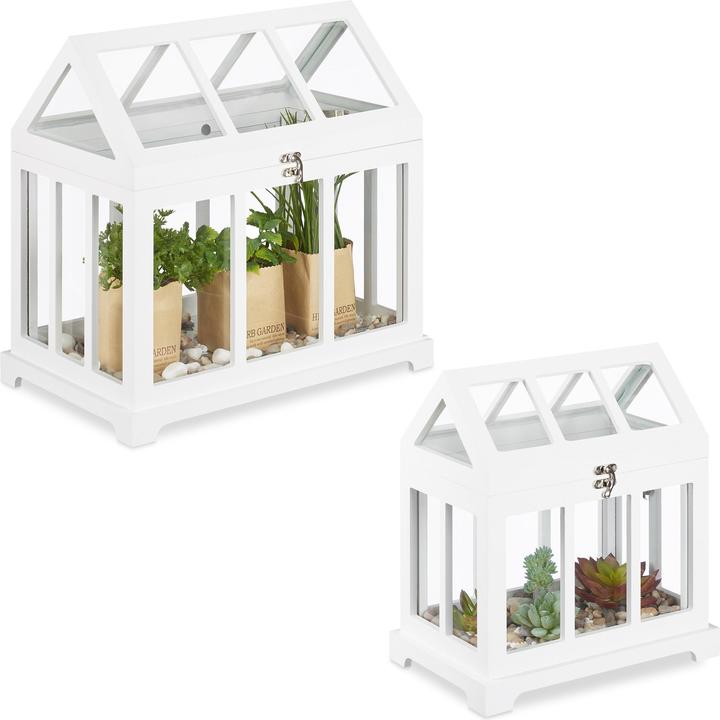Actual product image Relaxdays Mini greenhouse