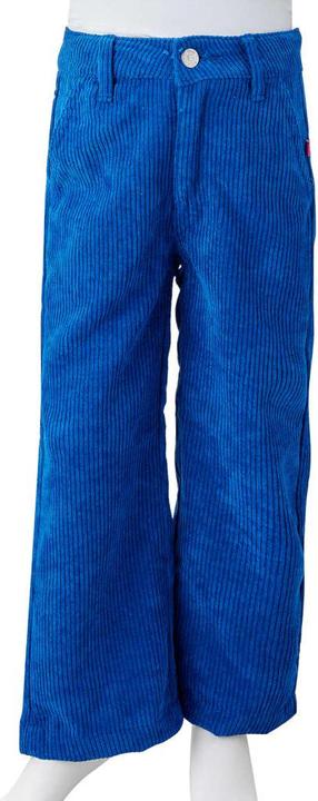 Produktbild VidaXL Kinderhose Cord Kobaltblau 104,Material: 90 % Polyester. 7 (104)