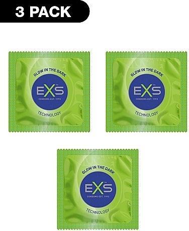 Produktbild Pipedream Glowing Condoms (3 Stk.)