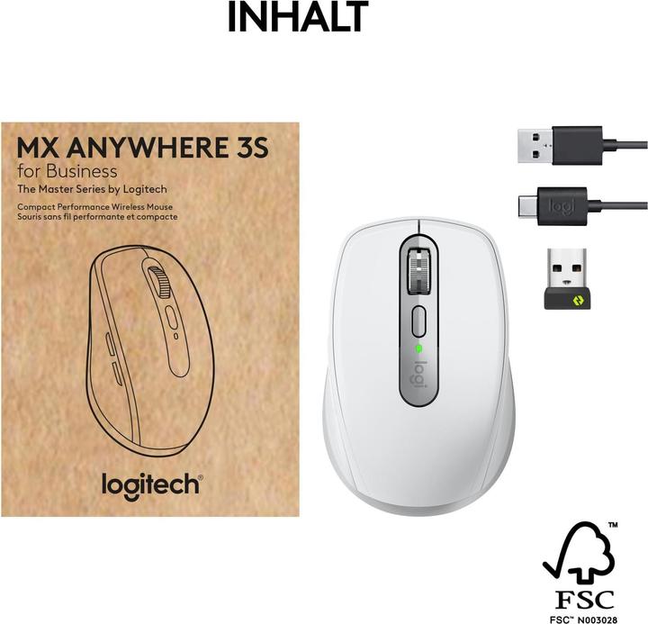 Immagine prodotto Logitech MX Anywhere 3s for Business (Senza fili)