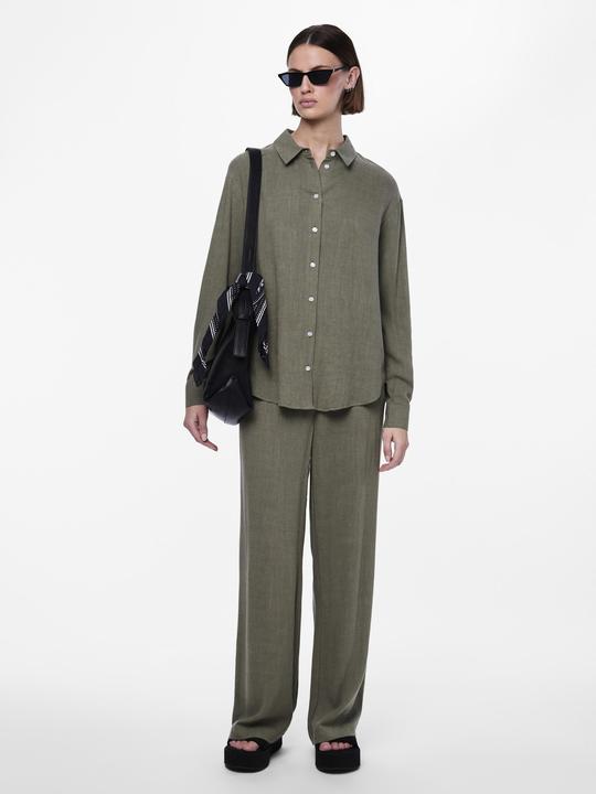 Actual product image Pieces PCVINSTY Trousers with wide leg (30)