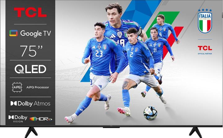 Immagine prodotto TCL Serie P7K Smart TV QLED 4K 75" 75P7K, Dolby Vision - Atmos, HDR10+, Google TV (75", QLED, 4K, 2023)