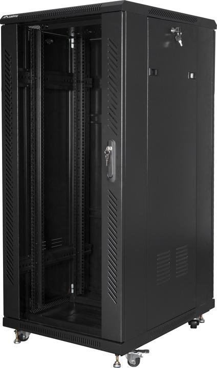 Immagine prodotto Lanberg FF01-6827-12BL Rack 27U Freestanding Rack (27 HE, Rack da 19 pollici)