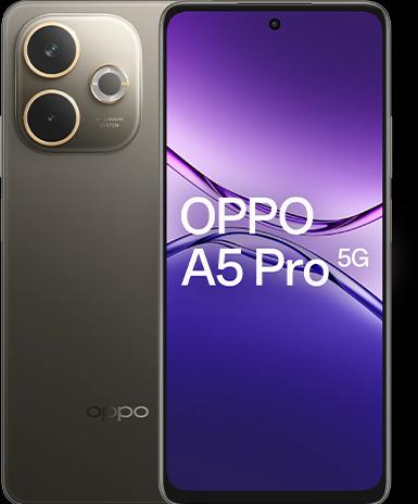 Produktbild OPPO A5 Pro 5G (256 GB, Brown, Black, 6.67", Dual SIM, 50 Mpx, 5G)