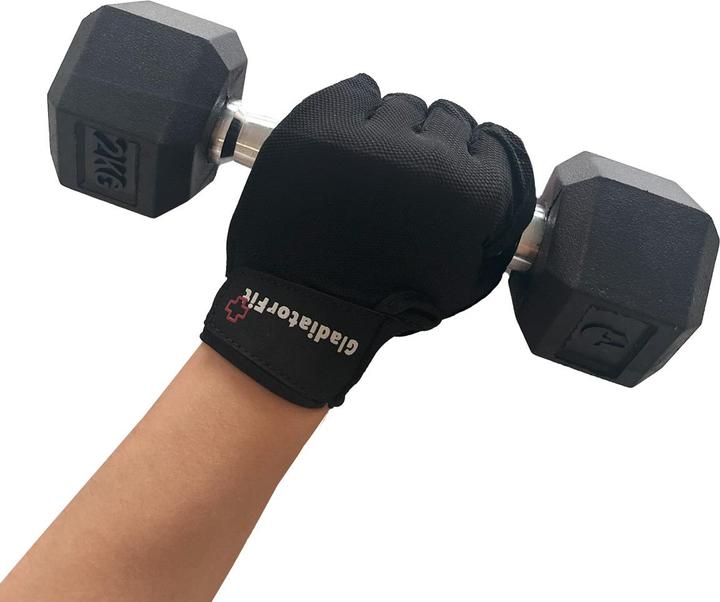Produktbild Gladiatorfit Bodybuilding-Handschuhe Training Fitness (XL)