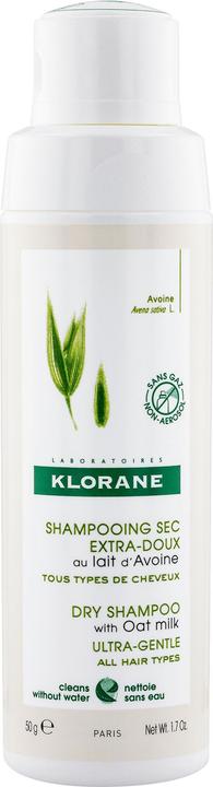 Klorane Extra-sanftes Trockenshampoo mit Hafermilch Aerosolfrei (Trockenshampoo)