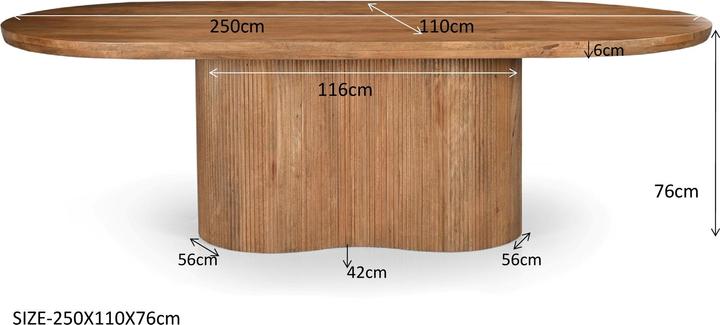 Actual product image Livingfurn Seville (110 x 250 cm)