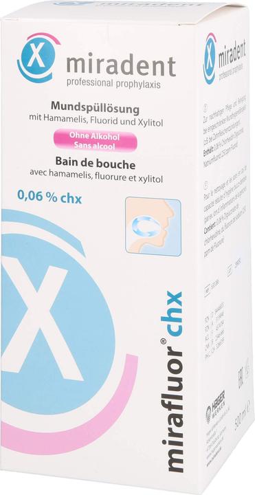 Immagine prodotto Miradent Mirafluor CHX (500 ml, Collutorio)