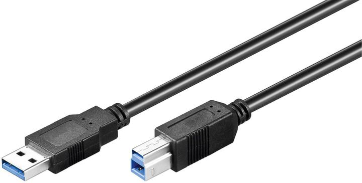 Actual product image MicroConnect USB A – USB B (5 m, USB 3.2 Gen 1)