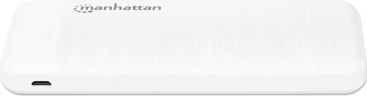 Produktbild Manhattan Powerbank 10000 mAh Weiss (10000 mAh, 5 W, 37 Wh)