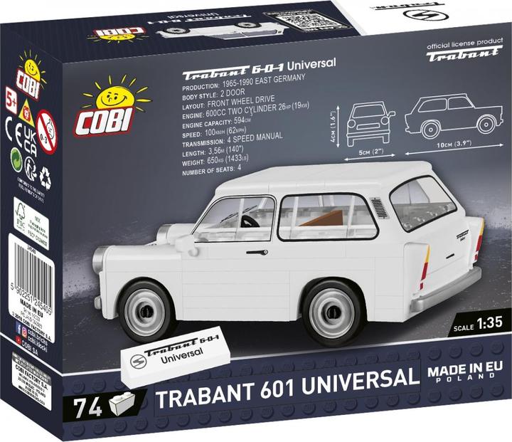 Produktbild Cobi Youngtimer-Sammlung - Trabant 601 Universal-Blöcke