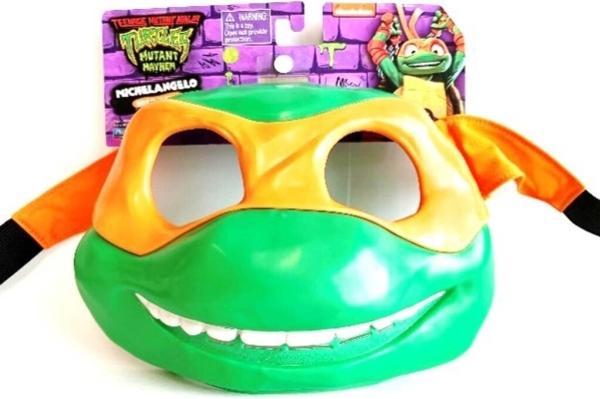 Actual product image Rubies Teenage Mutant Ninja Turtles 83565 Mutant Mayhem Donatello Role Play Mask. Ideal Present for Boys 4