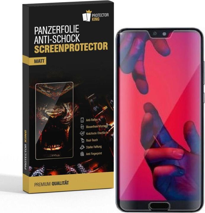 Produktbild Protectorking 6x Panzerfolie Anti-Shock matt entspiegelt (6 Stück, Huawei P20 Pro)
