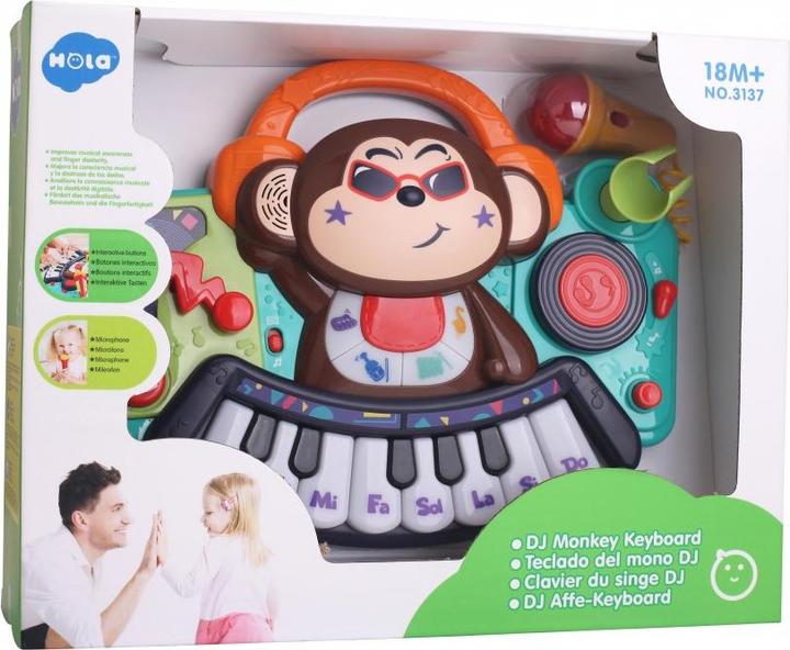 Immagine prodotto Moni Giocattolo musicale Tastiera DJ Monkey