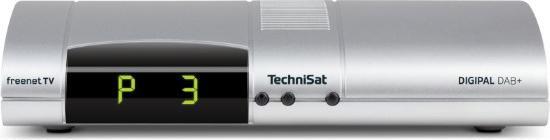 Actual product image TechniSat DIGIPAL DAB+ silver (0.00 GB, DVB-T2, DVB-T)