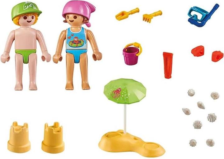 Actual product image Playmobil Kids with sandcastle (71581, Playmobil Special Plus)