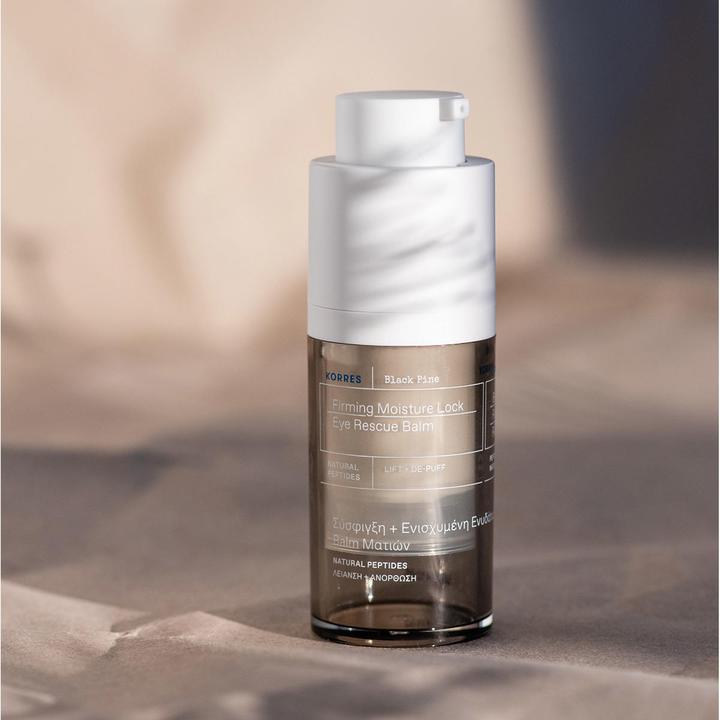 Actual product image Korres Pin Noir Baume Contour des Yeux Fermeté + Hydratation Riche (Balm, 15 ml, Day + Night)