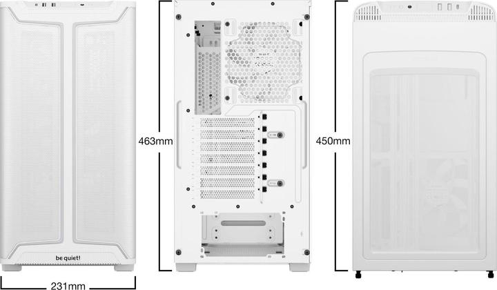 Produktbild be quiet! Pure Base 501 DX (ATX, mATX, Mini-ATX)