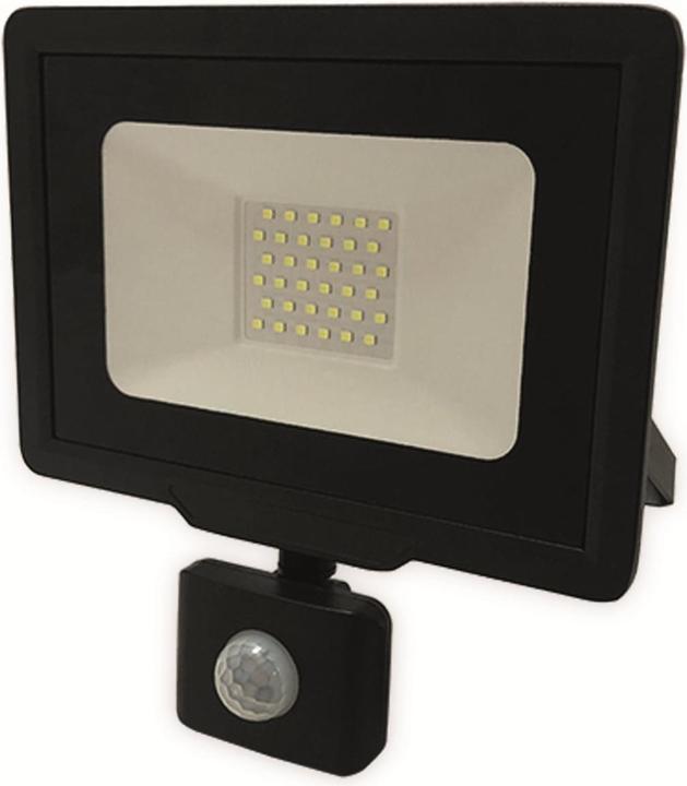 Optonica Fluter, Bewegungsmelder 5946, 20 W, 2700 K, schwarz (1600 lm, IP65)