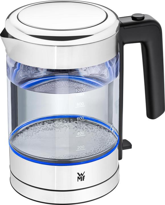Produktbild WMF KÜCHENminis Reisewasserkocher kabellos / Glas-Wasserkocher klein 1l (1 l)