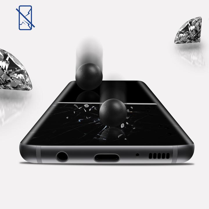Actual product image 3MK Hardglass Max screen protector (1 Piece, Samsung Galaxy S8+)
