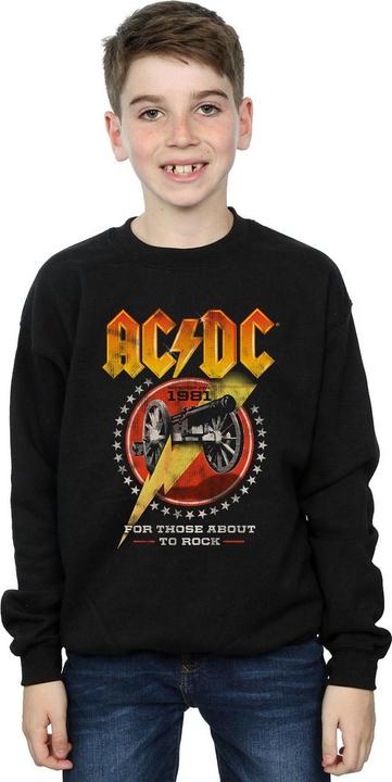 Produktbild AC/DC For Those About To Rock 1981 Sweatshirt Jungen (152, 158)