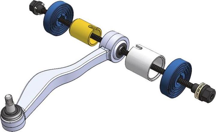 Produktbild Brilliant Tools Zug- und Druckhülsen-Satz | mit 4 Spindeln | 26-tlg.